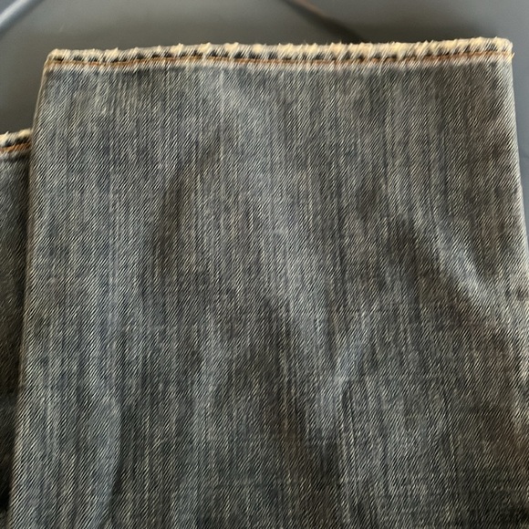 AEROPOSTALE DISTRESSED BLUE JEANS 32 x 30” straight leg - Picture 10 of 14